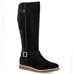 UGG Gellar Suede Boots Black
